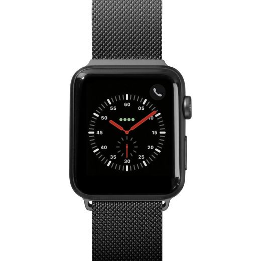 Металлический ремешок Laut STEEL LOOP Black (LAUT_AWS_ST_BK) для Apple Watch 41mm | 40mm | 38mm