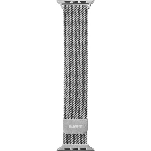Металевий ремінець Laut STEEL LOOP Silver (LAUT_AWL_ST_SL) для Apple Watch 45mm | 44mm | 42mm