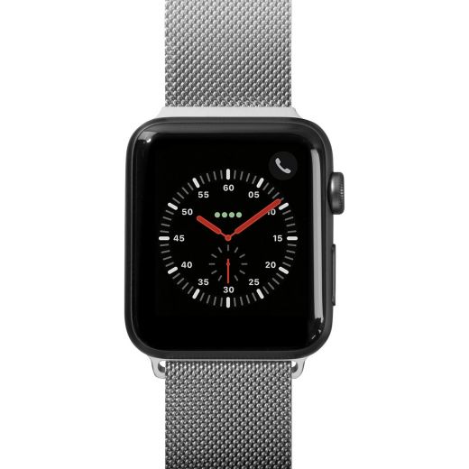 Металлический ремешок Laut STEEL LOOP Silver (LAUT_AWL_ST_SL) для Apple Watch 45mm | 44mm | 42mm