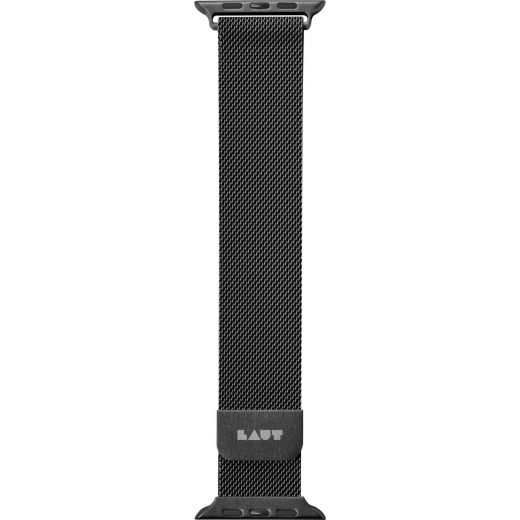 Металлический ремешок Laut STEEL LOOP Black (LAUT_AWL_ST_BK)  для Apple Watch 45mm | 44 mm | 42mm