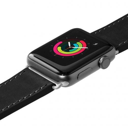 Ремешок Laut SAFARI Black (LAUT_AWL_SA_BK) для Apple Watch 45mm | 44mm | 42mm