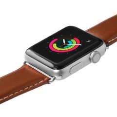 Ремінець Laut OXFORD Tobacco (LAUT_AWL_OX_BR) для Apple Watch 42/44 mm