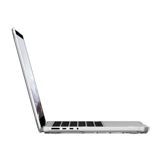 Защитный чехол UAG [U] Lucent Series Ice/Black для MacBook Pro 14" M1 | M2 | M3 | M4 (2021 | 2022 | 2023 | 2024) (134001114340)