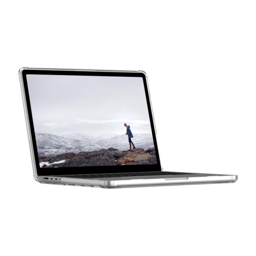Защитный чехол UAG [U] Lucent Series Ice/Black для MacBook Pro 14" M1 | M2 | M3 | M4 (2021 | 2022 | 2023 | 2024) (134001114340)