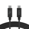 Кабель Belkin USB4 Cable 240W + 20Gbps 2 метра (INZ004BT2MBK)