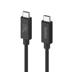 Кабель Belkin USB4 Cable 240W + 20Gbps 2 метра (INZ004BT2MBK)