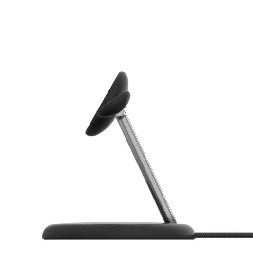 Бездротова зарядка Belkin BoostCharge Pro 3 в 1 Magnetic Wireless Charging Stand with Qi2 15W Black (WIZ023ttBK)