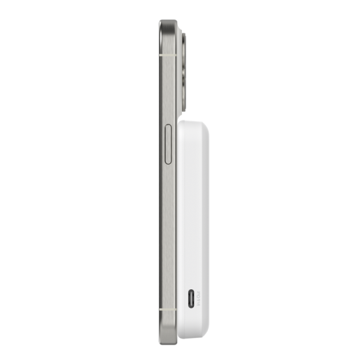 Повербанк Belkin BoostCharge Pro Magnetic Power Bank with Qi2 15W 5K White (BPD006btWH)