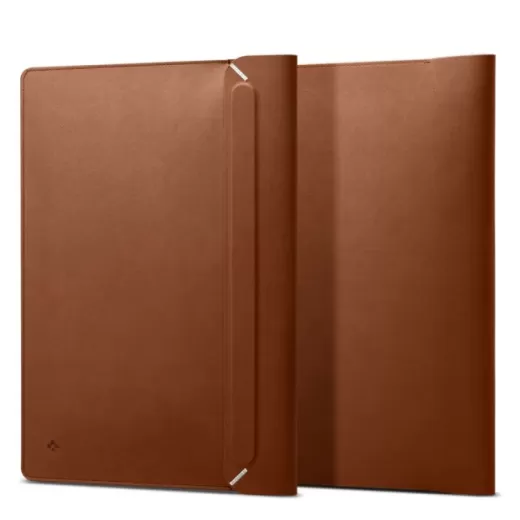 Чехол-папка Spigen Valentinus Classic Brown для MacBook 14"  (AFA06422)