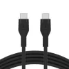 Кабель Belkin Silicone USB-C to USB-C 3м Black (CAB009BT3MBK)
