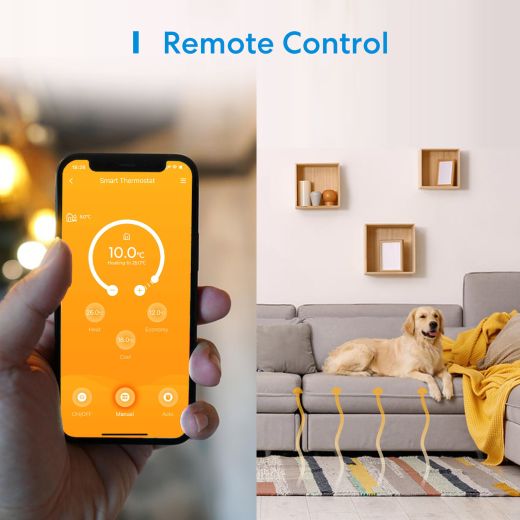 Розумний термостат Smart Wi-Fi Thermostat for Electric Underfloor Heating System (MTS200HK(EU)