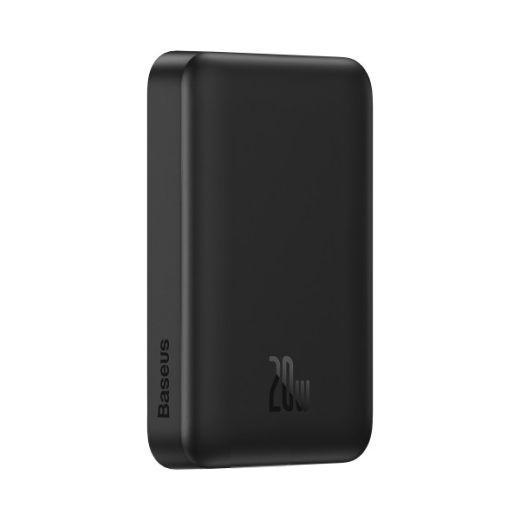 Павербанк (Зовнішній акумулятор) Baseus Power Bank 10000mAh Magnetic Wireless Fast Charging 20W Black (PPCX030001)