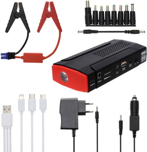 Пусковое устройство Baseus 4smarts Jump Starter Power Bank Ignition 13800mAh with Torch