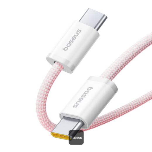 Кабель Baseus Dynamic 4 Fast Charging Type-C to Type-C 100W 1м Pink (P10381400411-00)