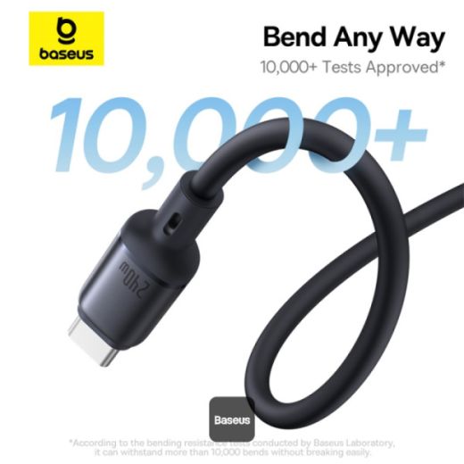 Кабель Baseus PicoGo 240W Magnetic Fast Charging USB-C Cable 1м Black (P10376800121-00)