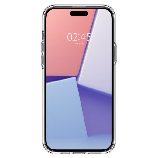 Прозорий чохол Spigen Crystal Flex Crystal Clear для iPhone 15 (ACS06481)