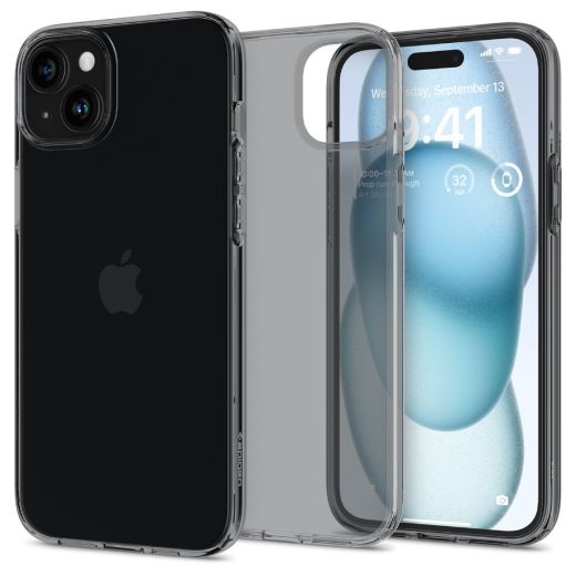 Прозорий чохол Spigen Crystal Flex Space Crystal для iPhone 15 (ACS06482)