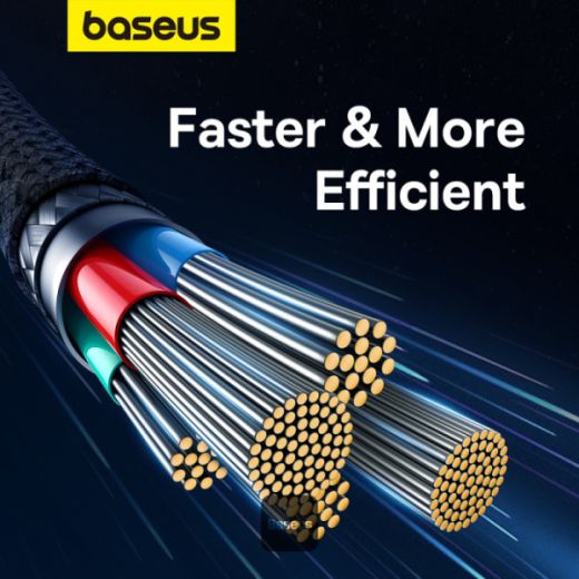 Кабель Baseus Unbreakable Series 20W PD Fast Charging Data Cable Type-C to Lightning 1м  Black (P10355803111-00)