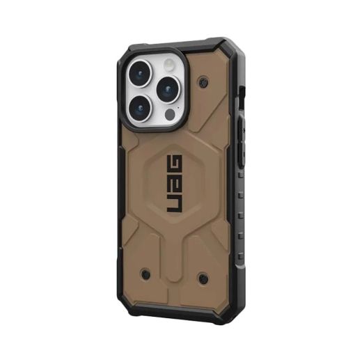 Противоударный чехол UAG Pathfinder with MagSafe Dark Earth для iPhone 15 Pro (114281118182)