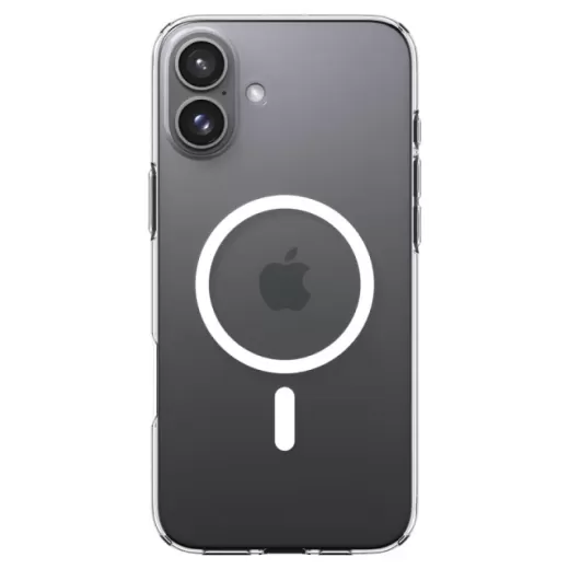 Прозрачный чехол Spigen Liquid Crystal MagSafe Clear для iPhone 16 (ACS08390)