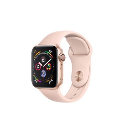 Used Apple Watch Series 4 GPS 40mm Gold Alum. w. Pink Sand Sport b. Gold Alum. (MU682) 5-