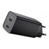 Швидка зарядкаBaseus GaN2 Lite Quick Charger 2xUSB Type-C 65W, Black (CCGAN2L-E01) Швидка зарядкаBaseus GaN2 Lite Quick Charger 2xUSB Type-C 65W, Black (CCGAN2L-E01)