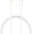 Кабель Baseus Superior Series Fast Charging Data Cable Type-C to iP PD 20W 1m White (CATLYS-A02) Кабель Baseus Superior Series Fast Charging Data Cable Type-C to iP PD 20W 1m White (CATLYS-A02)
