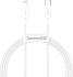 Кабель Baseus Superior Series Fast Charging Data Cable Type-C to iP PD 20W 1m White (CATLYS-A02)