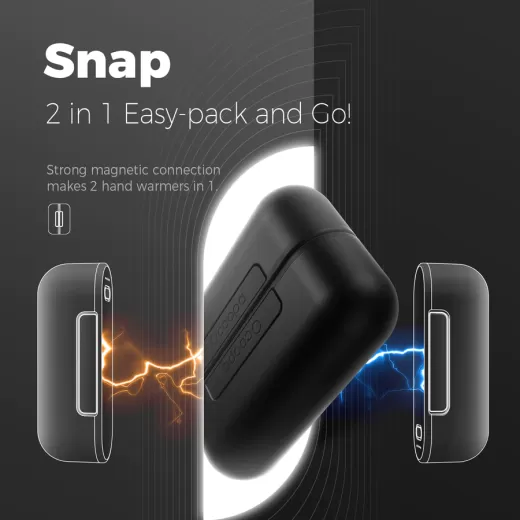 Повербанк грілка для рук Ocoopa Powerbank Heater UT2s 2*5000 mAh Blue