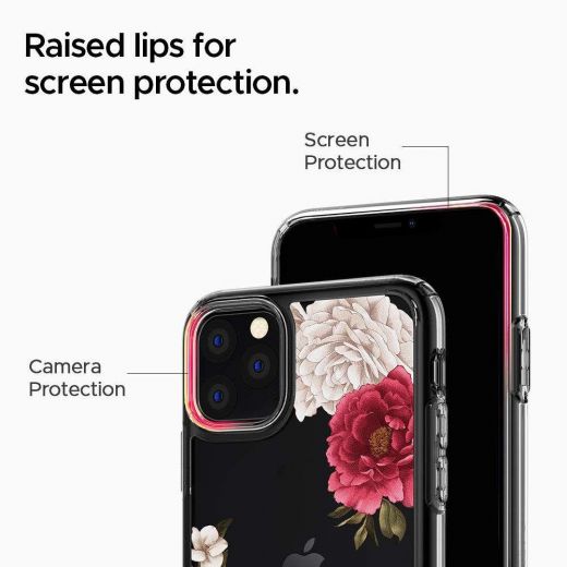 Чехол Spigen Ciel Red Floral (075CS27168) для iPhone 11 Pro Max