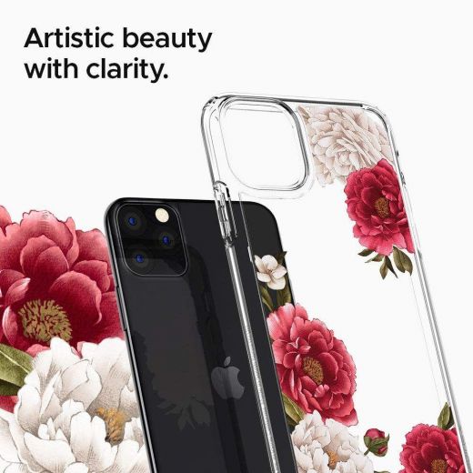 Чехол Spigen Ciel Red Floral (075CS27168) для iPhone 11 Pro Max