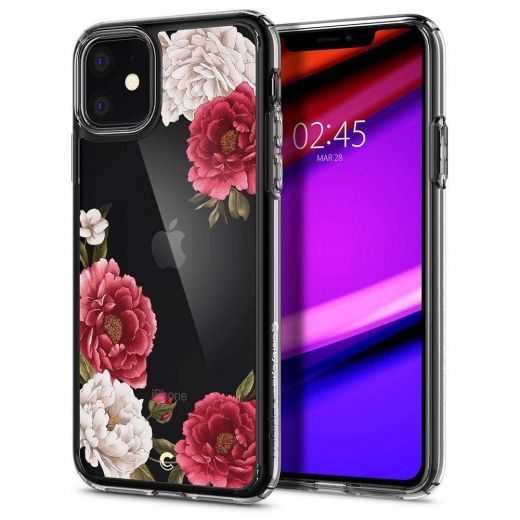 Чохол Spigen Ciel Red Floral (076CS27215) для iPhone 11