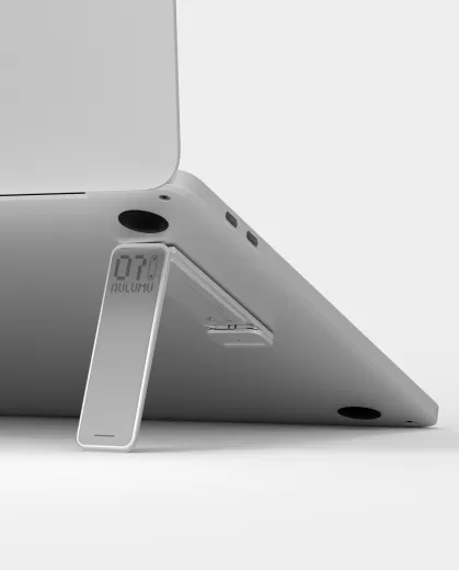 Подставка для ноутбука Aulumu G07 POP-UP Laptop Kickstand Silver