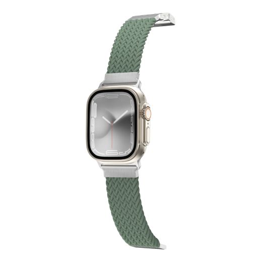 Плетенный ремешок AMAZINGthing TITAN WEAVE II Braided Sport Band Green для Apple Watch 42мм |41мм | 40мм