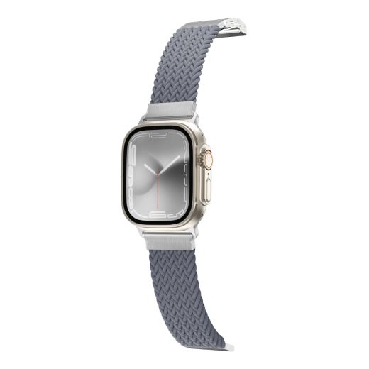 Плетений ремінець AMAZINGthing TITAN WEAVE II Braided Sport Band Grey для Apple Watch 42мм | 41мм | 40мм
