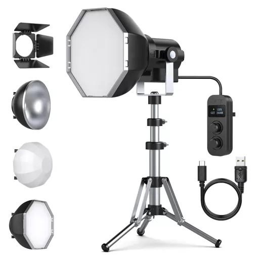 Свет постоянный мини для предметной съемки Ulanzi LT24 Mini Microphotography Fill Light Kit