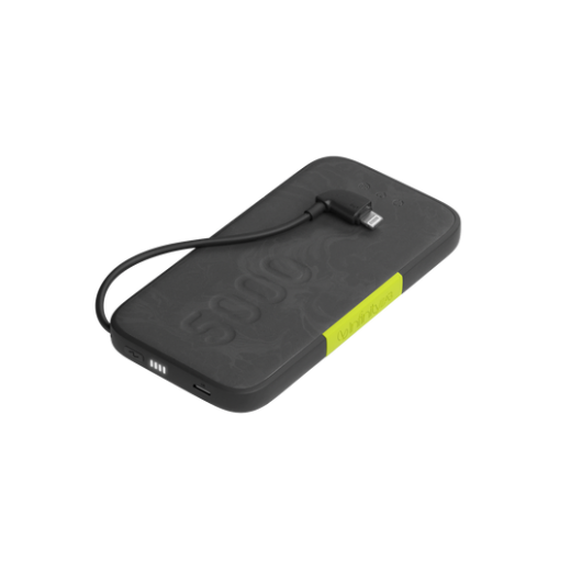 Повербанк із вбудованим кабелем InfinityLab InstantGo 5000 Built-in Lightning Cable Black