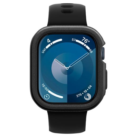 Чехол Caseology by Spigen Vault Matte Black для Apple Watch Series 10 (46мм) (ACS08610)