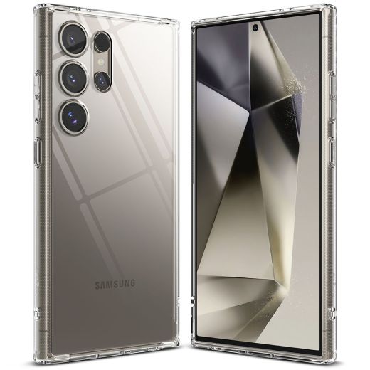 Прозрачный чехол Ringke Fusion Clear для Samsung S24 Ultra