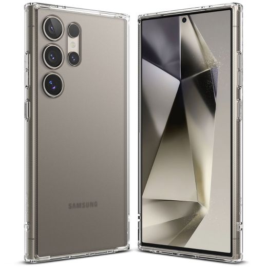 Прозрачный чехол Ringke Fusion Matte Clear для Samsung S24 Ultra