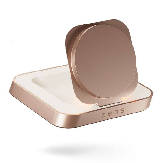 Бездротова зарядка Zens Magnetic Nightstand Charger Copper (ZESC16W/00)