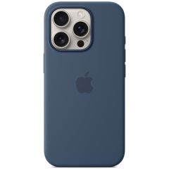 Силиконовый чехол CasePro Silicone Case with MagSafe (Camera Control) Denim для iPhone 16 Pro