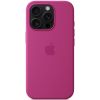 Силиконовый чехол CasePro Silicone Case with MagSafe (Camera Control) Fuchsia для iPhone 16 Pro