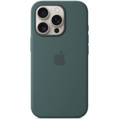 Силіконовий чохол CasePro Silicone Case with MagSafe (Camera Control) Lake Green для iPhone 16 Pro