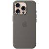 Силіконовий чохол CasePro Silicone Case with MagSafe (Camera Control) Stone Gray для iPhone 16 Pro