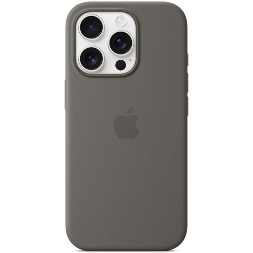 Силіконовий чохол CasePro Silicone Case with MagSafe (Camera Control) Stone Gray для iPhone 16 Pro