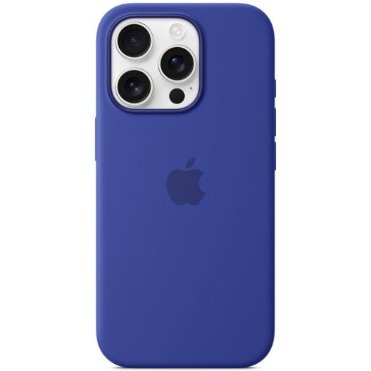 Силиконовый чехол CasePro Silicone Case with MagSafe Ultramarine для iPhone 16 Pro
