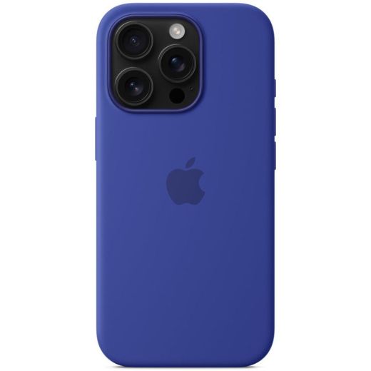 Силіконовий чохол CasePro Silicone Case with MagSafe (Camera Control) Ultramarine для iPhone 16 Pro 