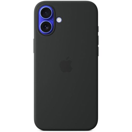Силіконовий чохол CasePro Silicone Case with MagSafe (Camera Control) Black для iPhone 16 Plus
