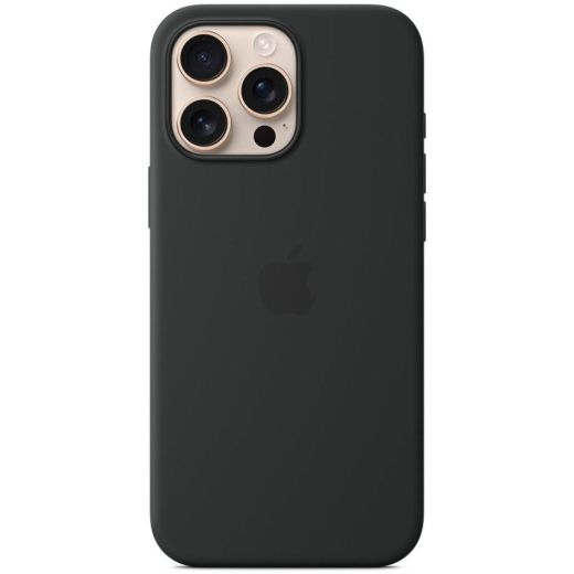 Силіконовий чохол CasePro Silicone Case with MagSafe (Camera Control) Black для iPhone 16 Pro Max